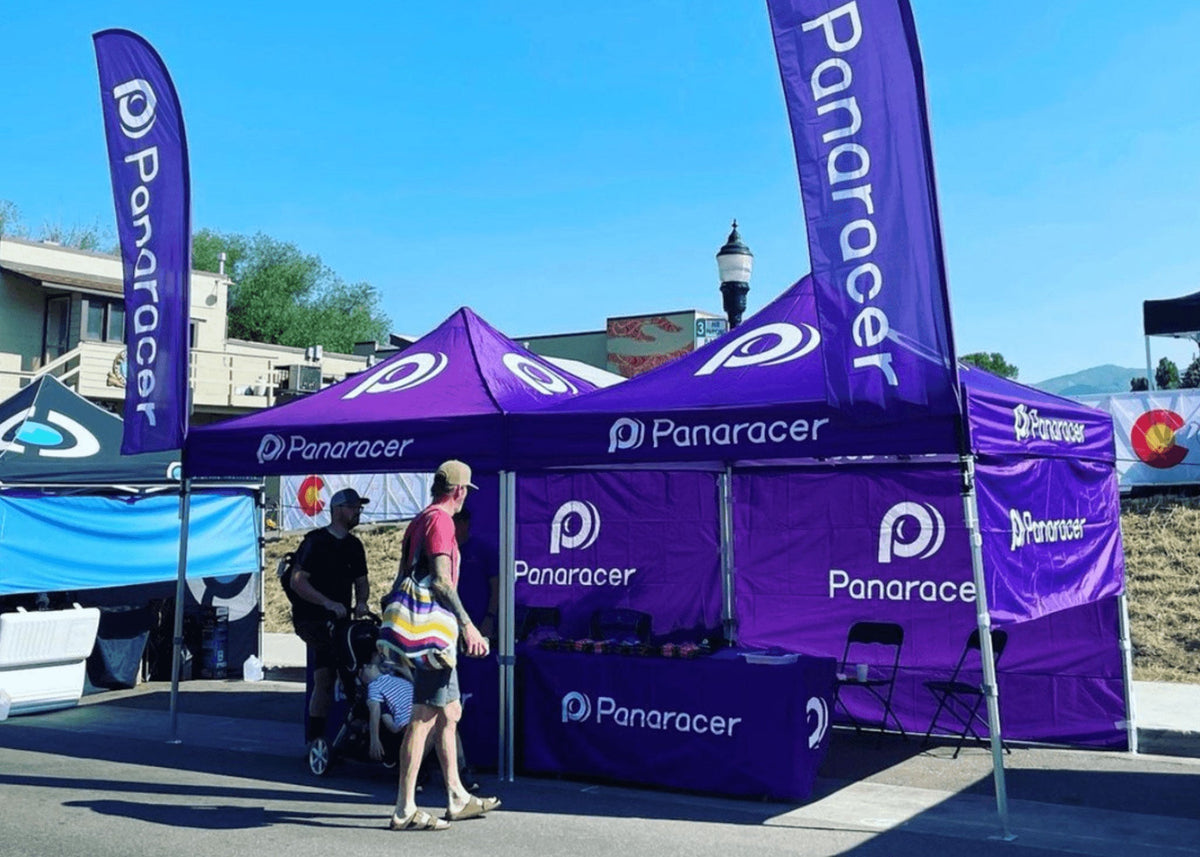 Panaracer Printed Gazebos by Surf & Turf Instant Shelters