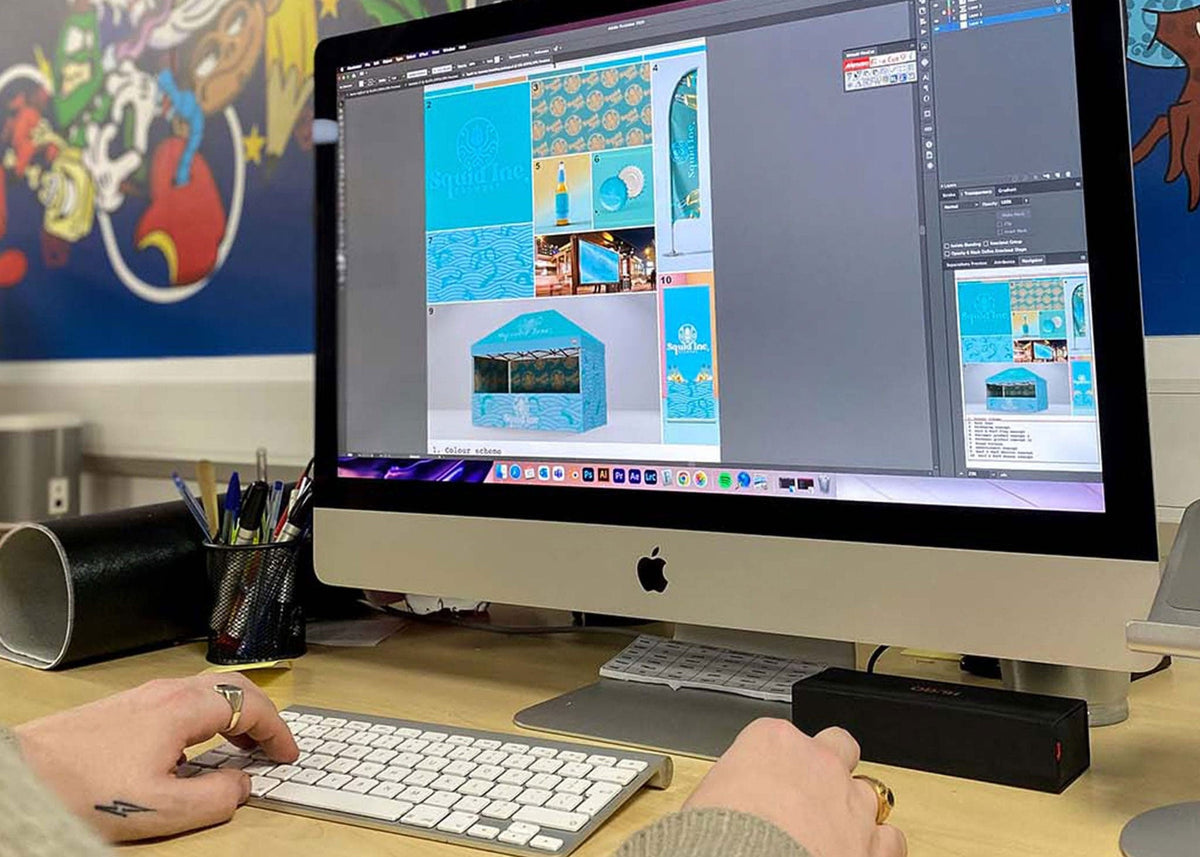 Surf & Turf Instant Shelters Graphics Department