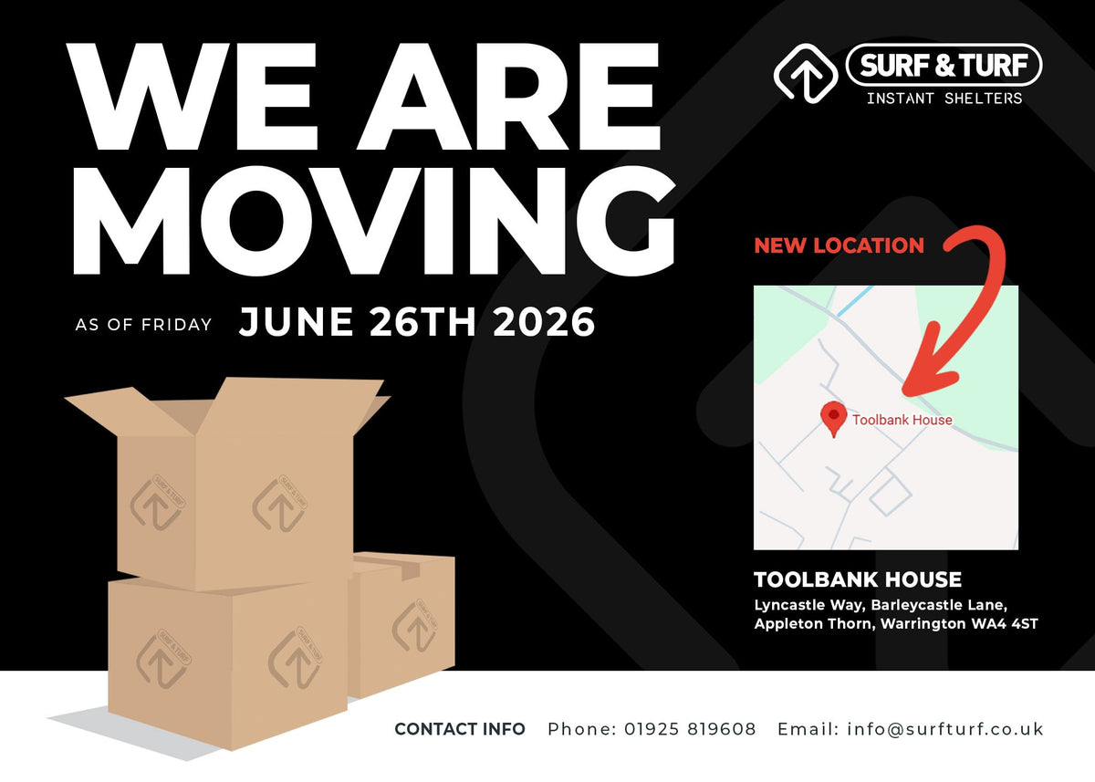 We're Moving! Surf & Turf is Heading to a New Home in Warrington