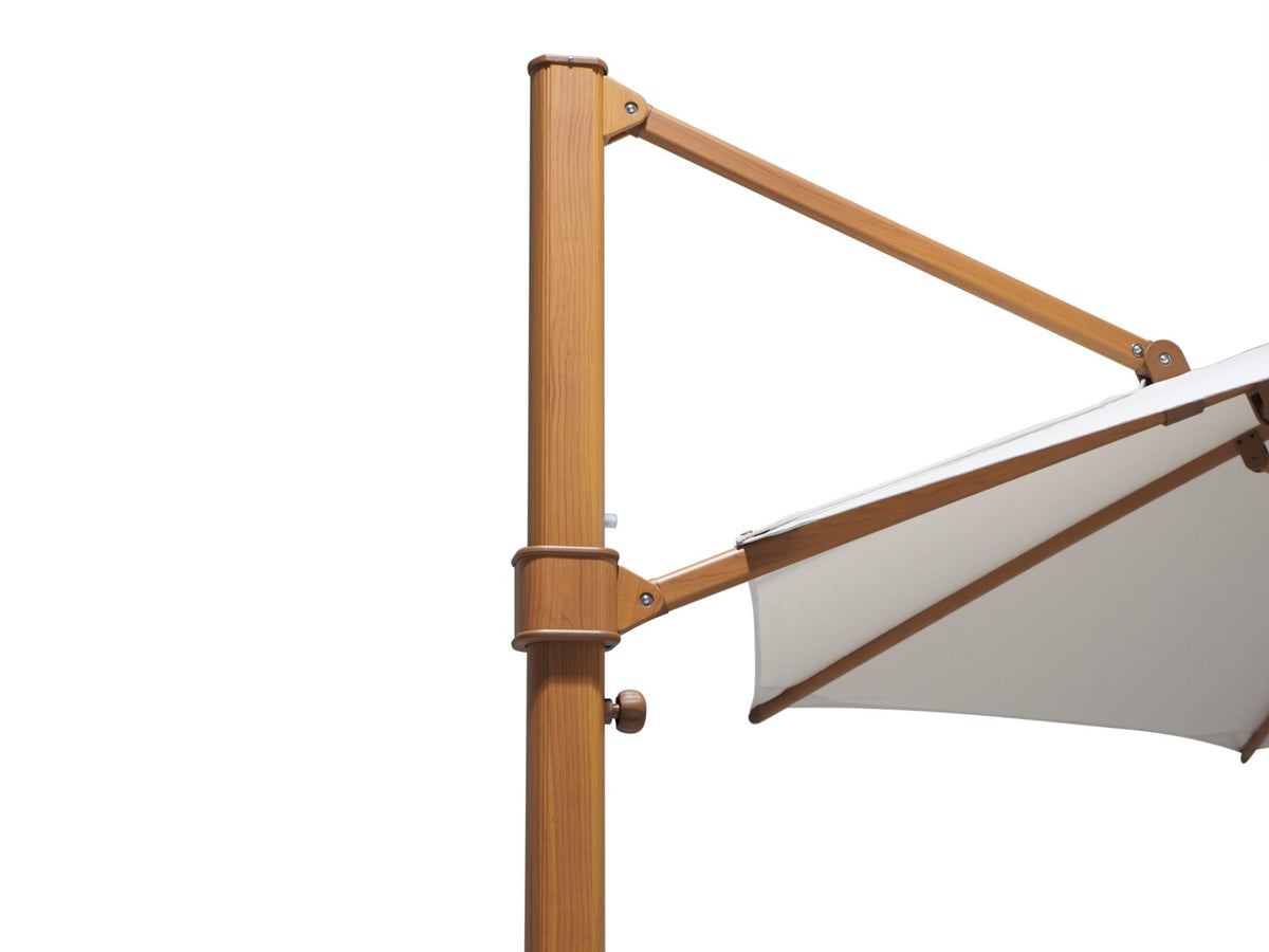 Amalfi Cantilever Parasol - Wood Effect