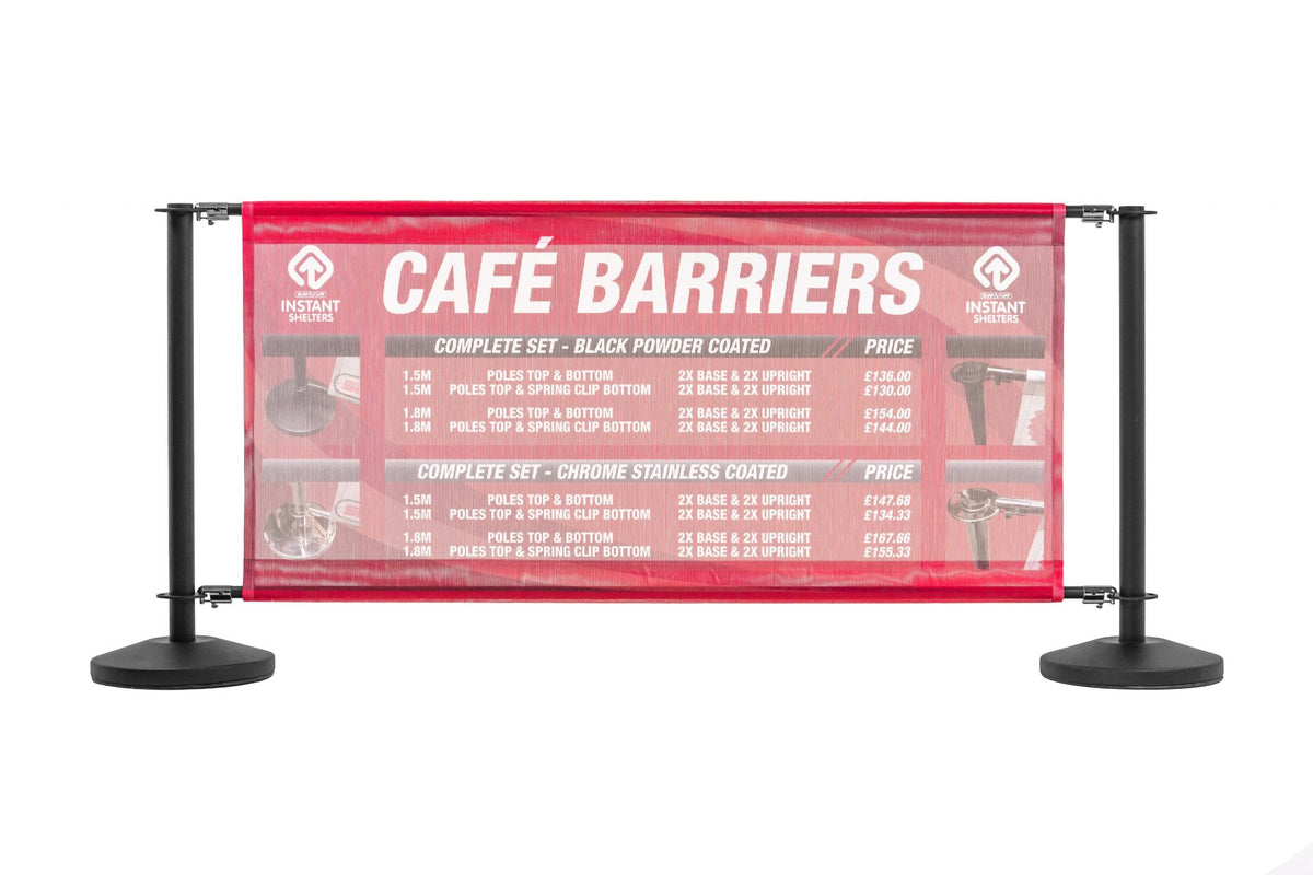 Branded Cafe Barriers