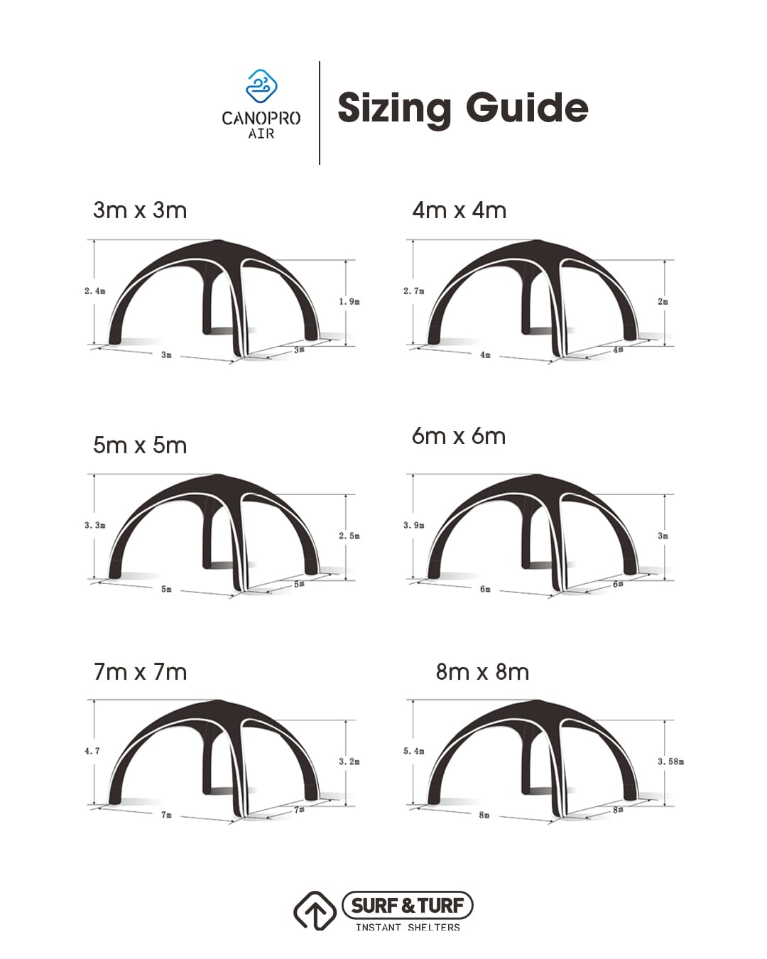 Canopro Air Event Tent
