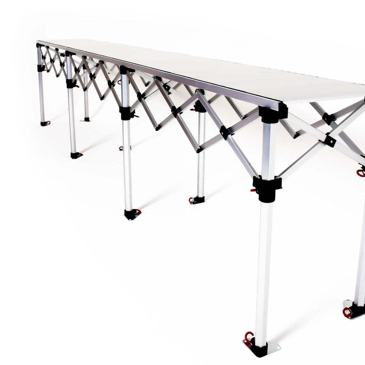 Canopro Concertina Counter with Aluminium Top