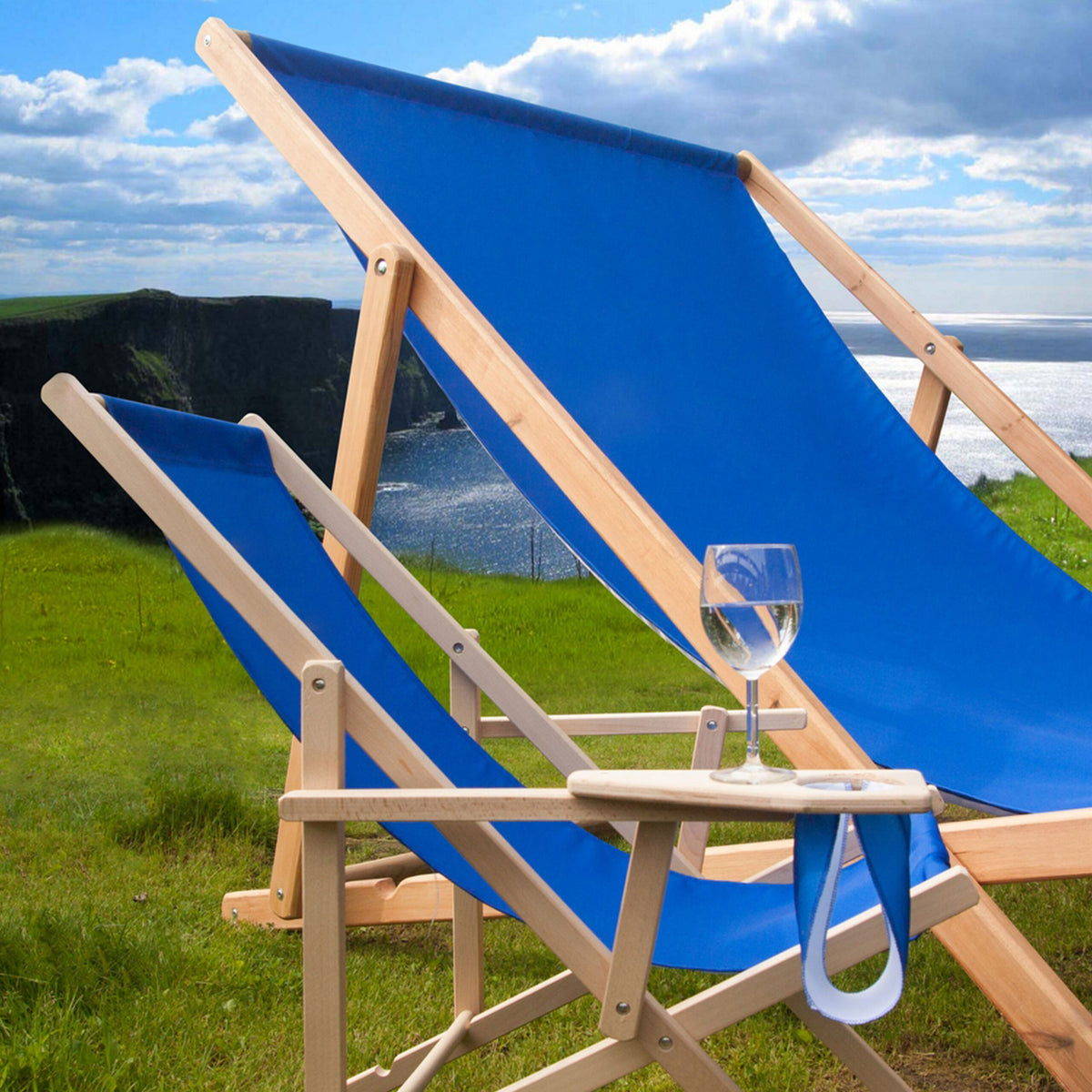 Branded Giant Deck Chair