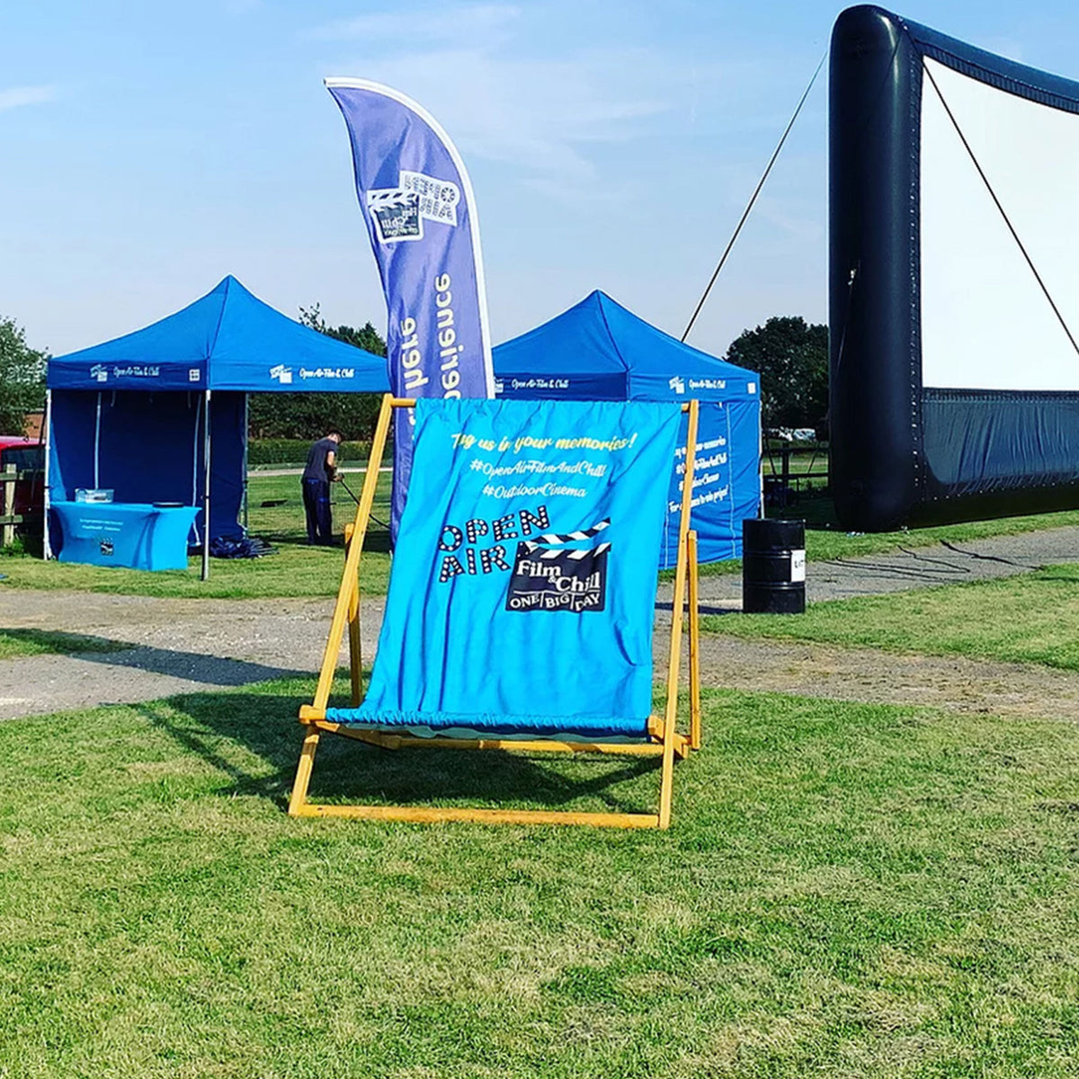 Branded Giant Deck Chair