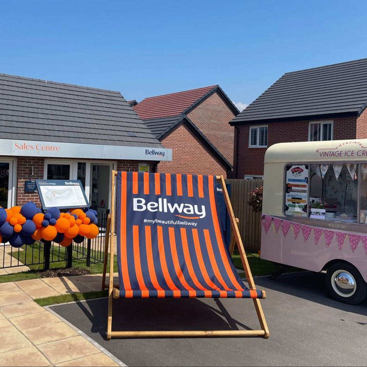 Branded Giant Deck Chair