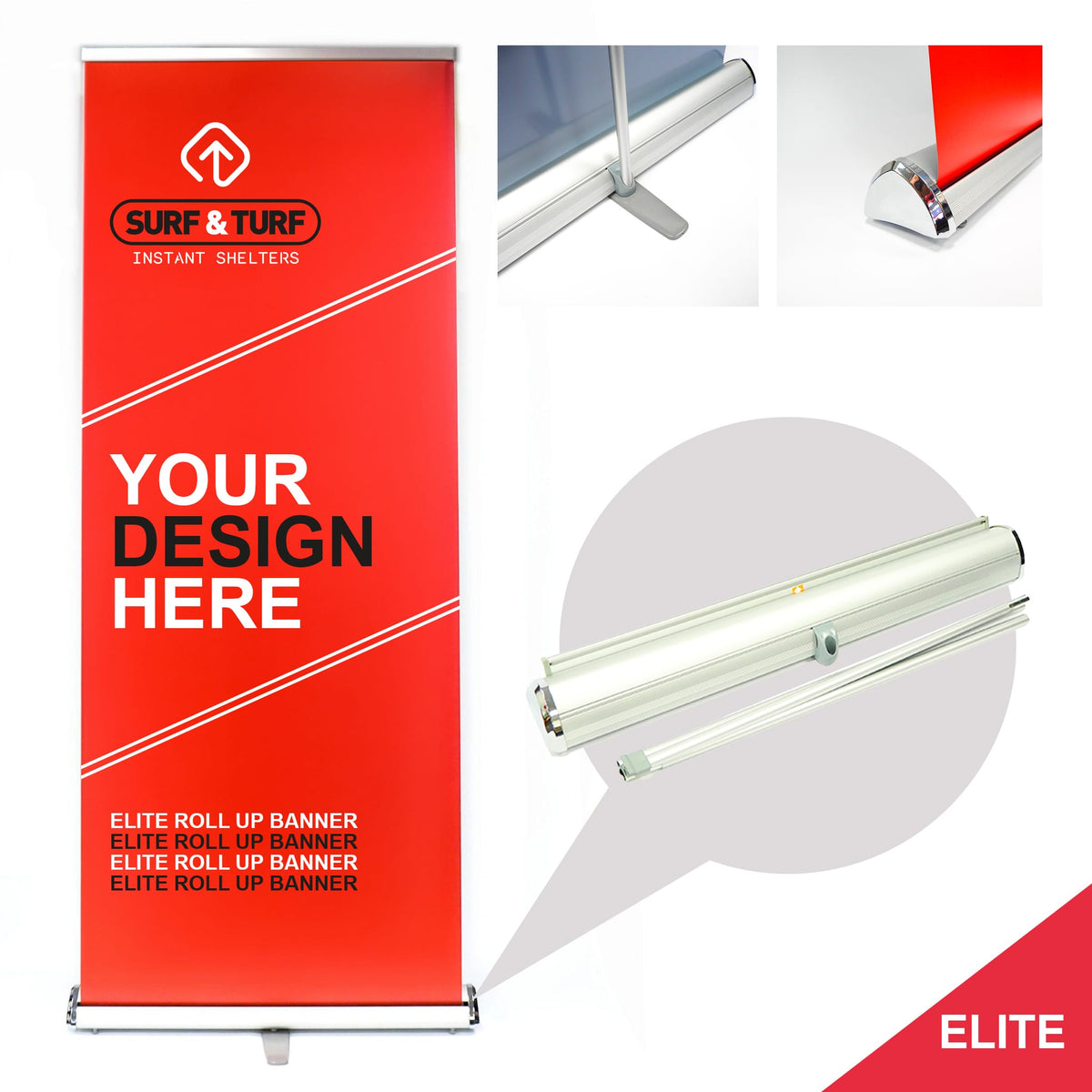 Printed Roller Banners With Stand
