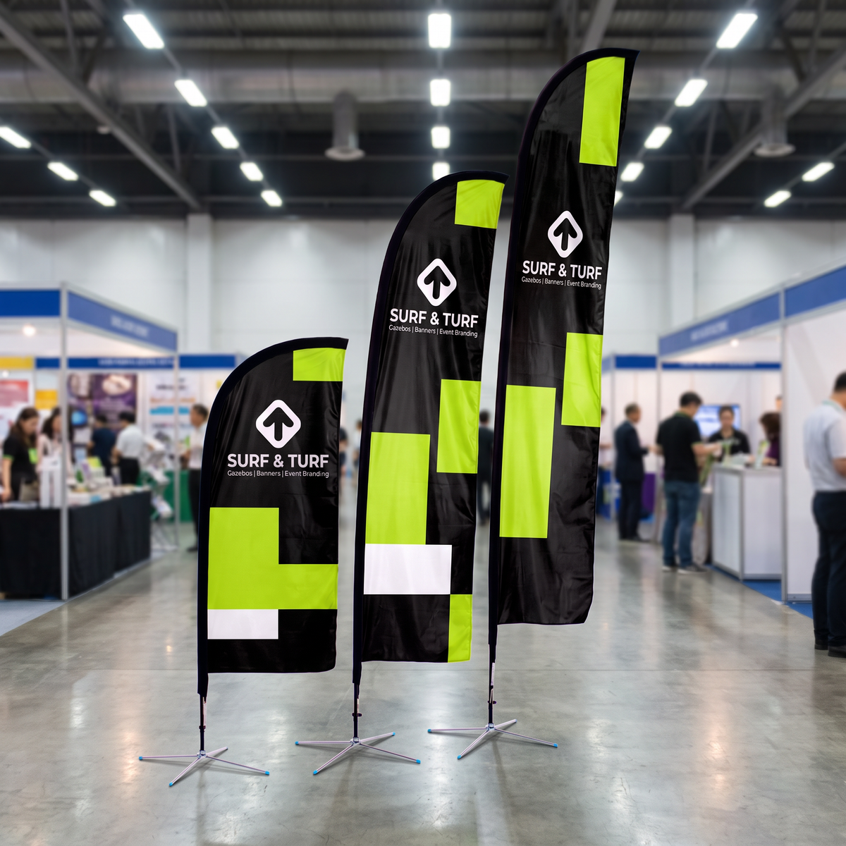 Eco-Friendly Custom Printed Feather Flags