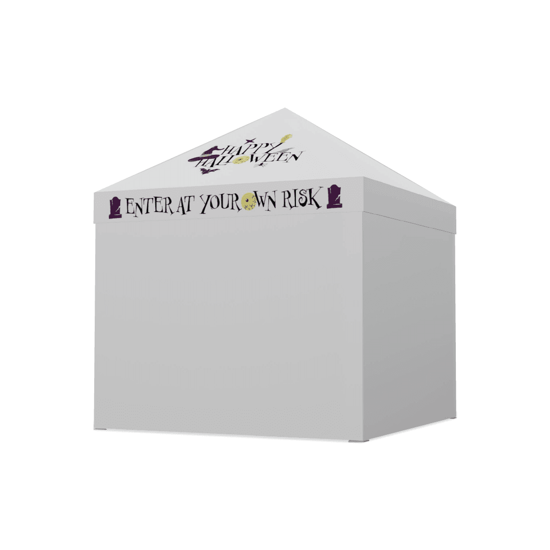 Halloween Gazebo Vinyl Printed Package 3