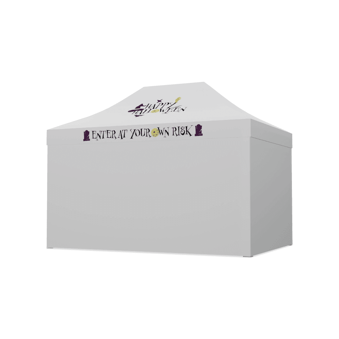 Halloween Gazebo Vinyl Printed Package 3