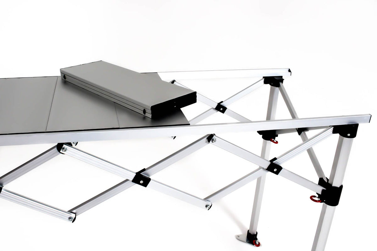 Canopro Concertina Counter with Aluminium Top