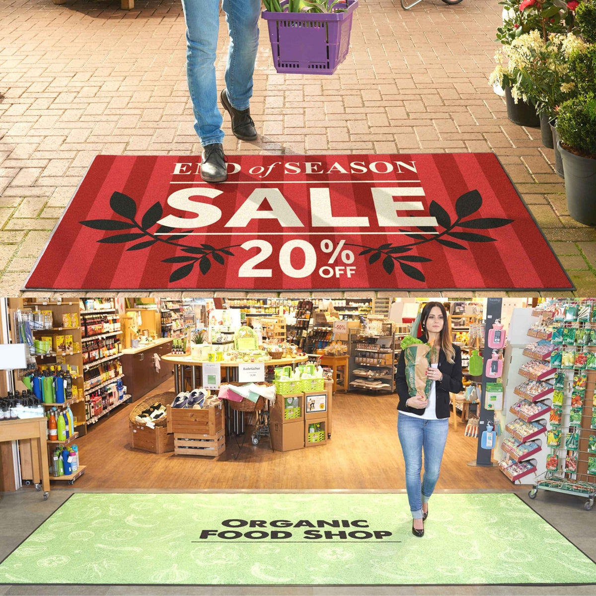 Custom Printed Logo Mats