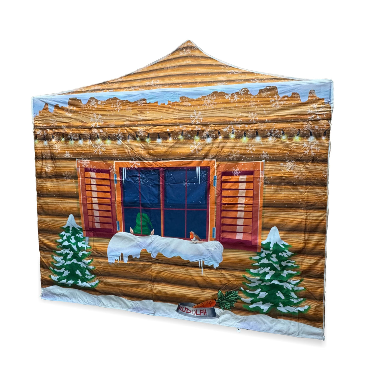3m x 3m Santas Grotto - Pop Up Gazebo