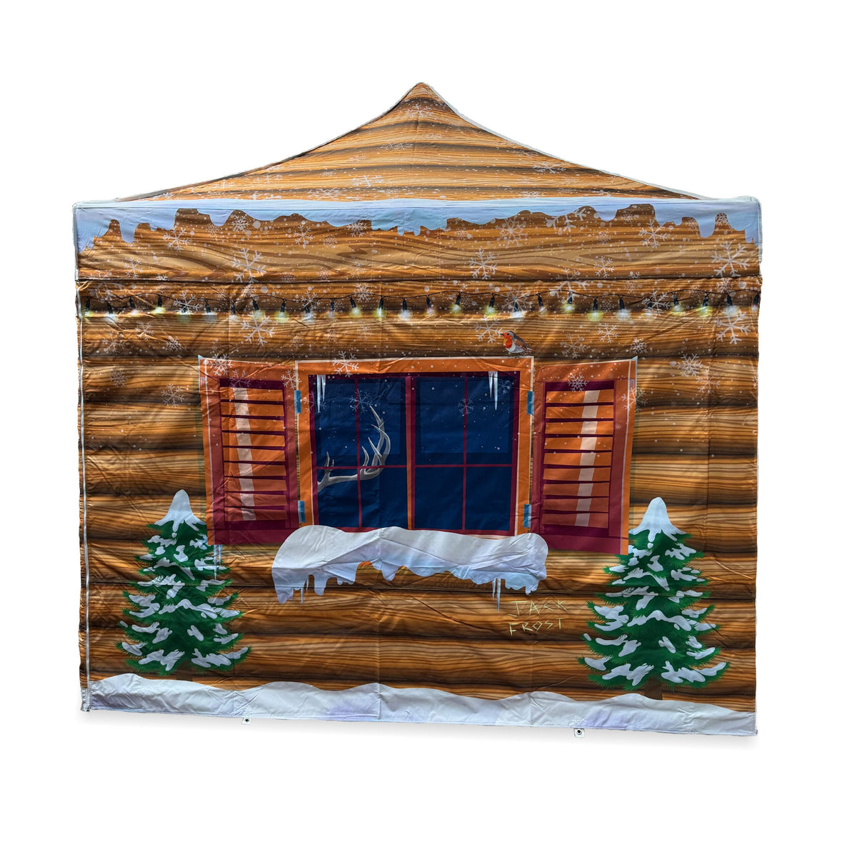 3m x 3m Santas Grotto - Pop Up Gazebo