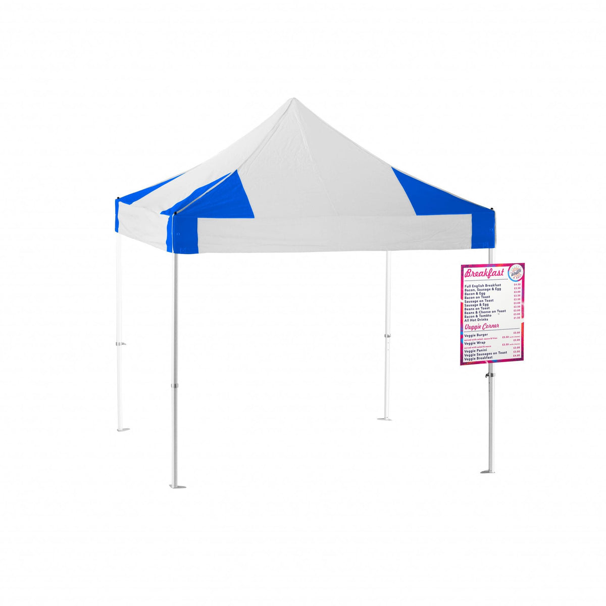 Instant Shelter Menu Board System