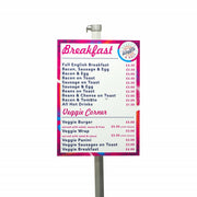 Instant Shelter Menu Board System