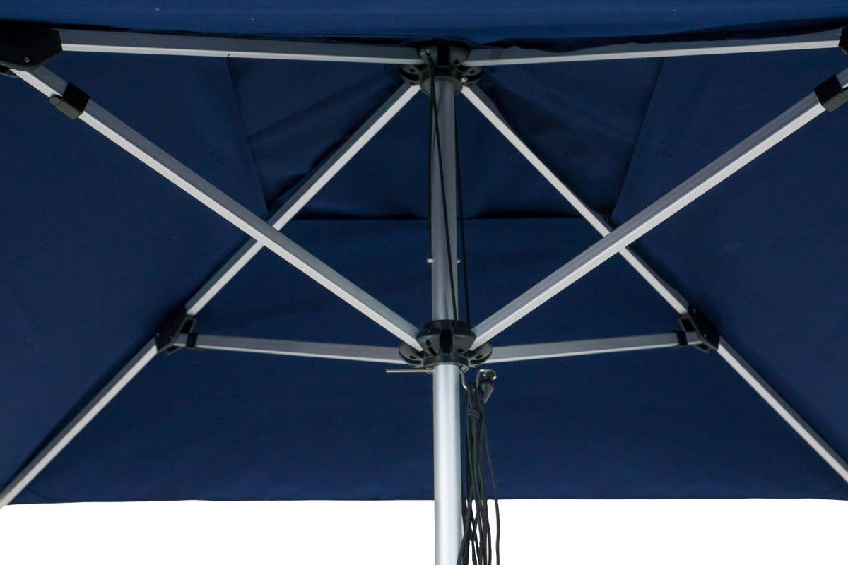 2m Square Bistro Series Parasol — frame
