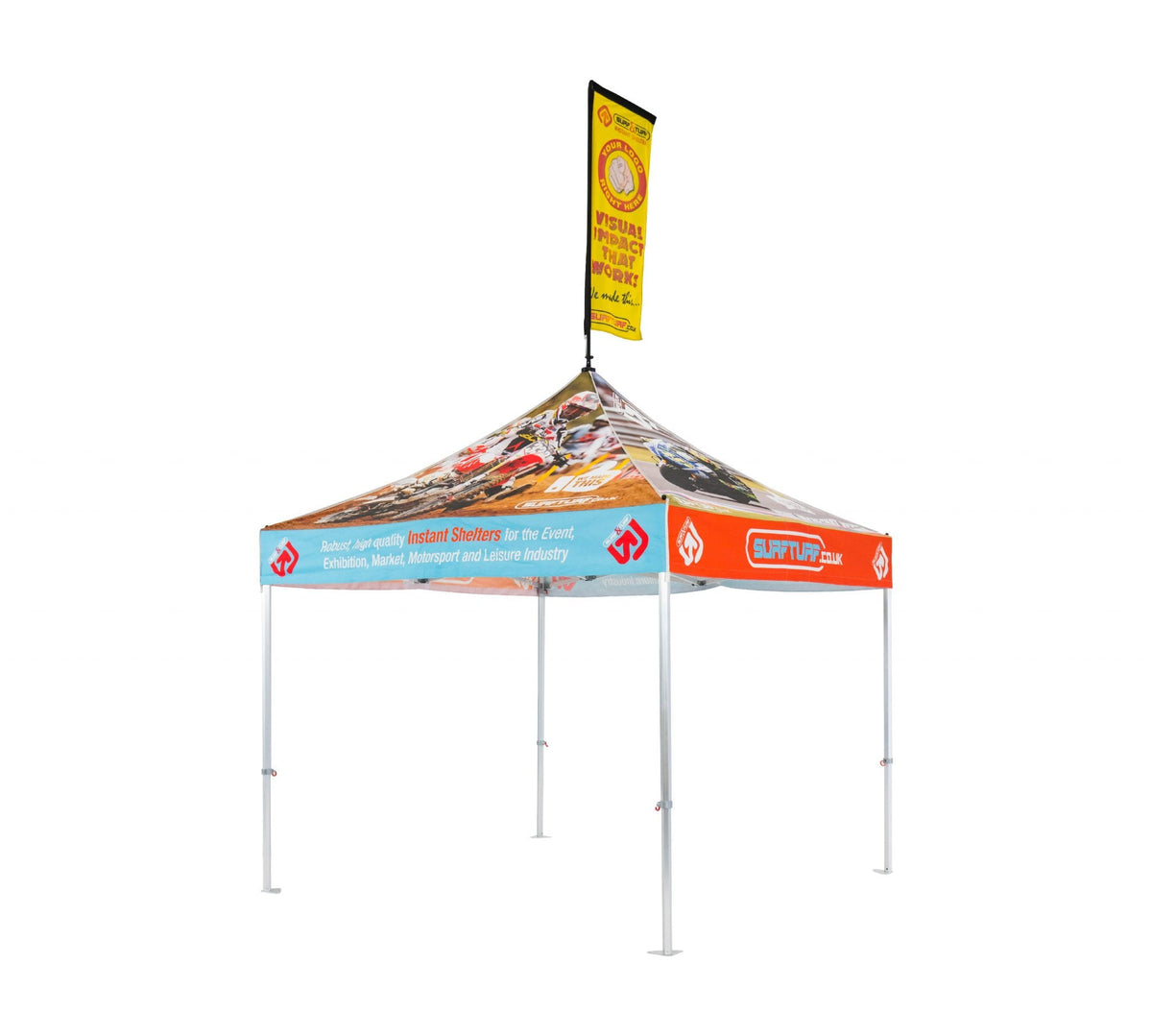 Canopro Centre Peak Flags