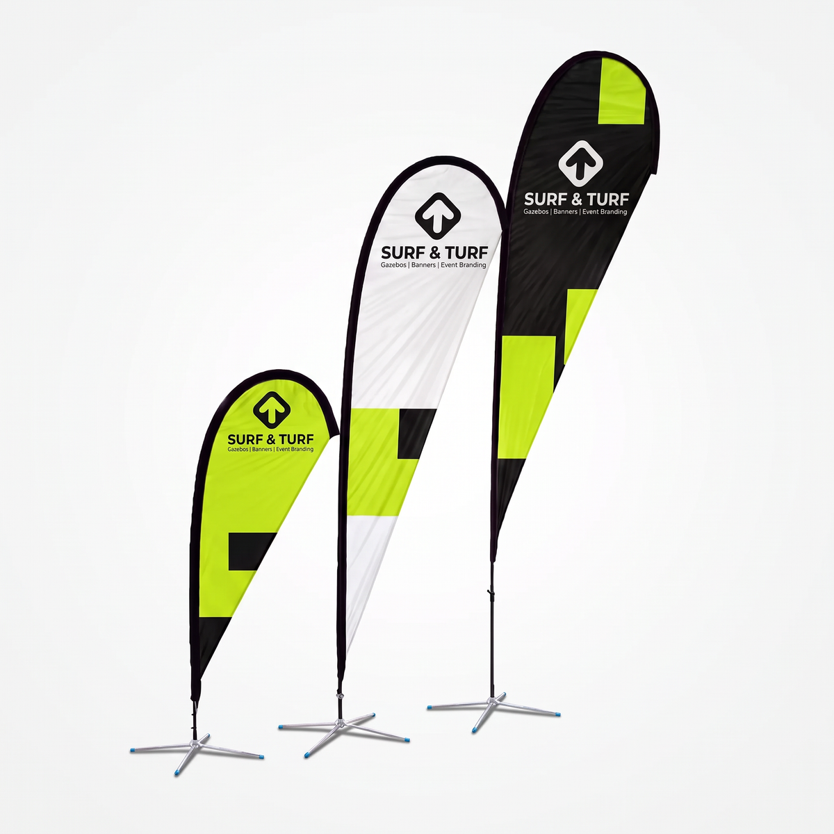 Eco-Friendly Custom Printed Teardrop Flags