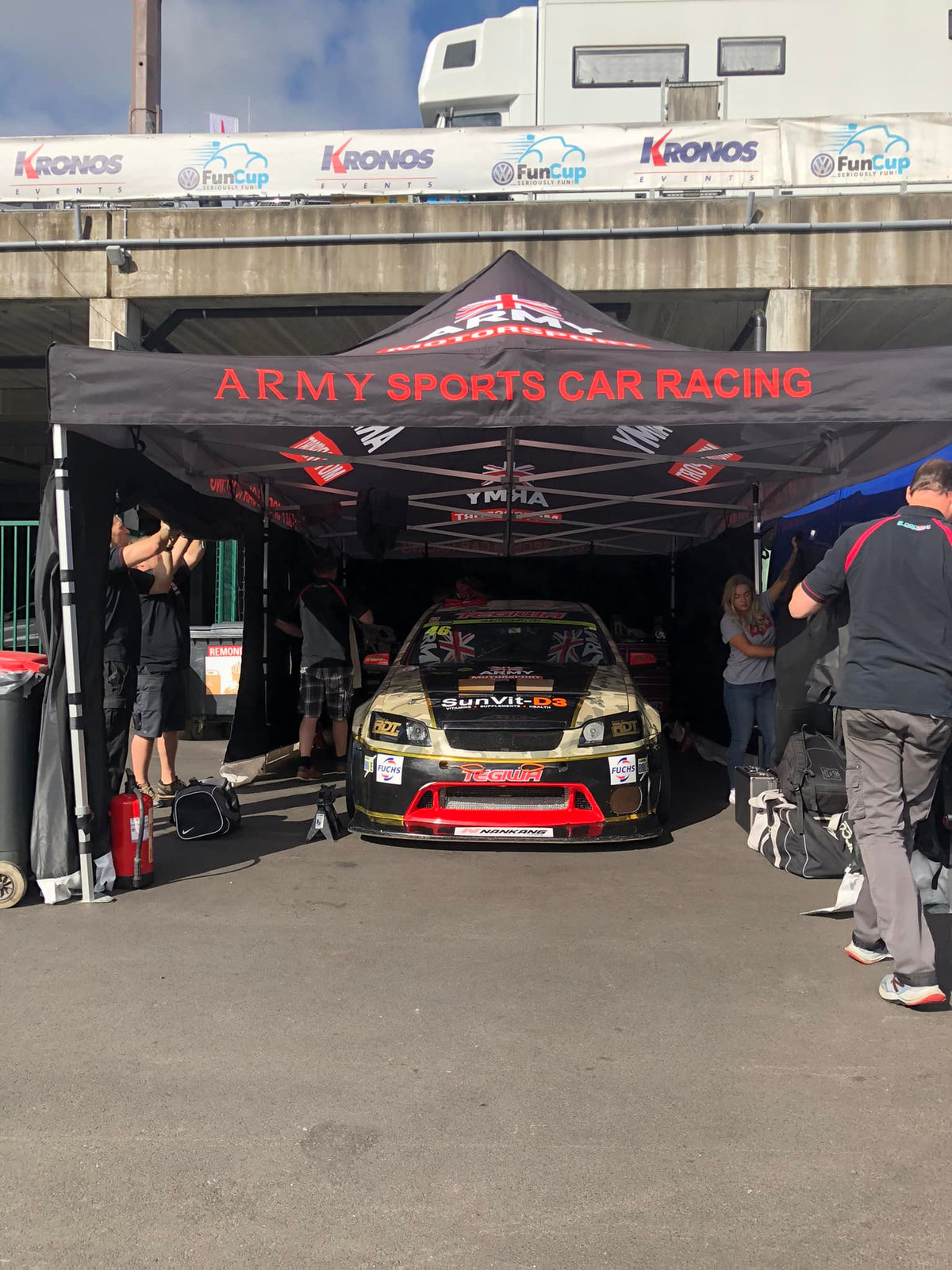 Army Sports Car Racing