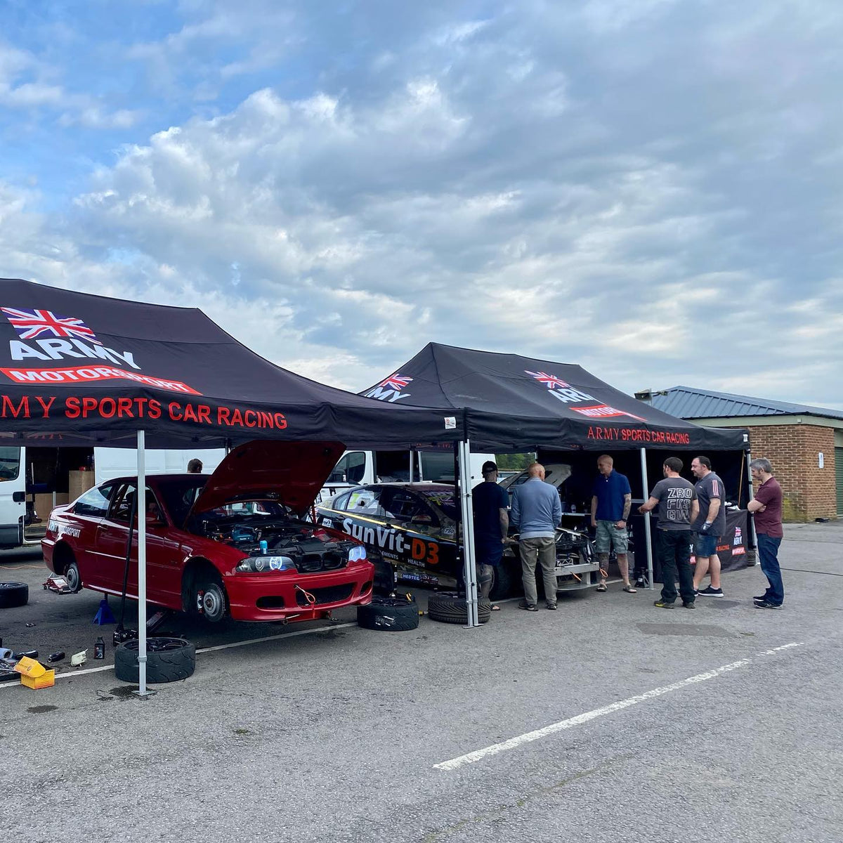 Army Sports Car Racing