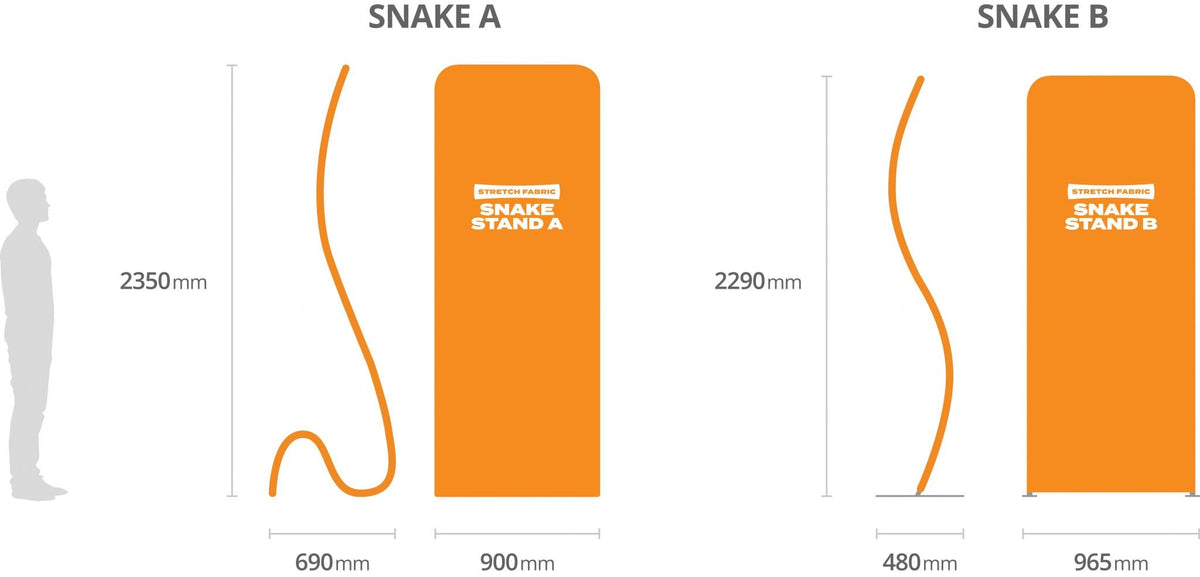 Stretch Snake Stands