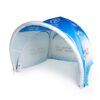 Hassle free instant advertising shelters