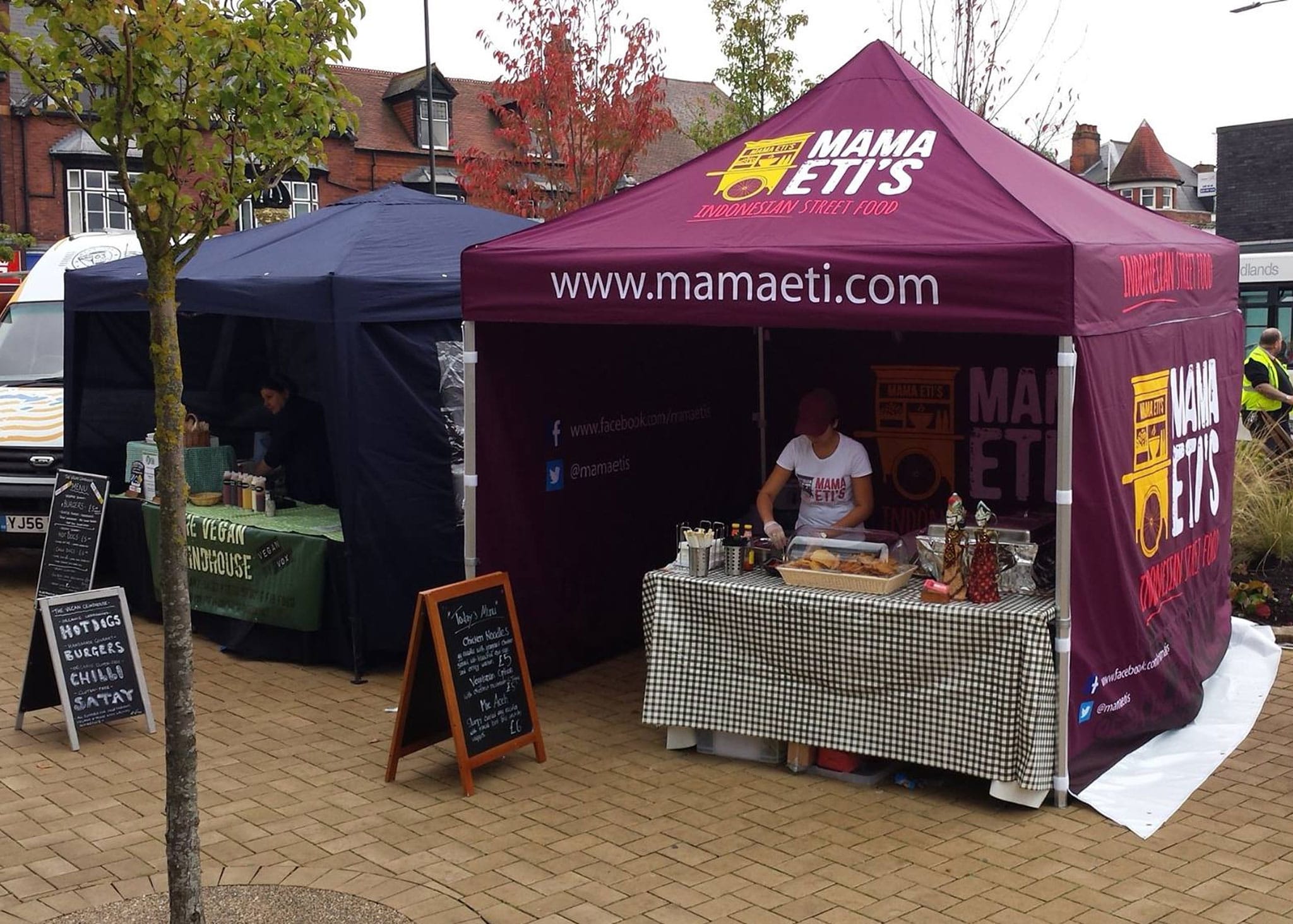market stall gazebo by surf & turf