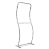 Stretch fabric snake stand hero frame