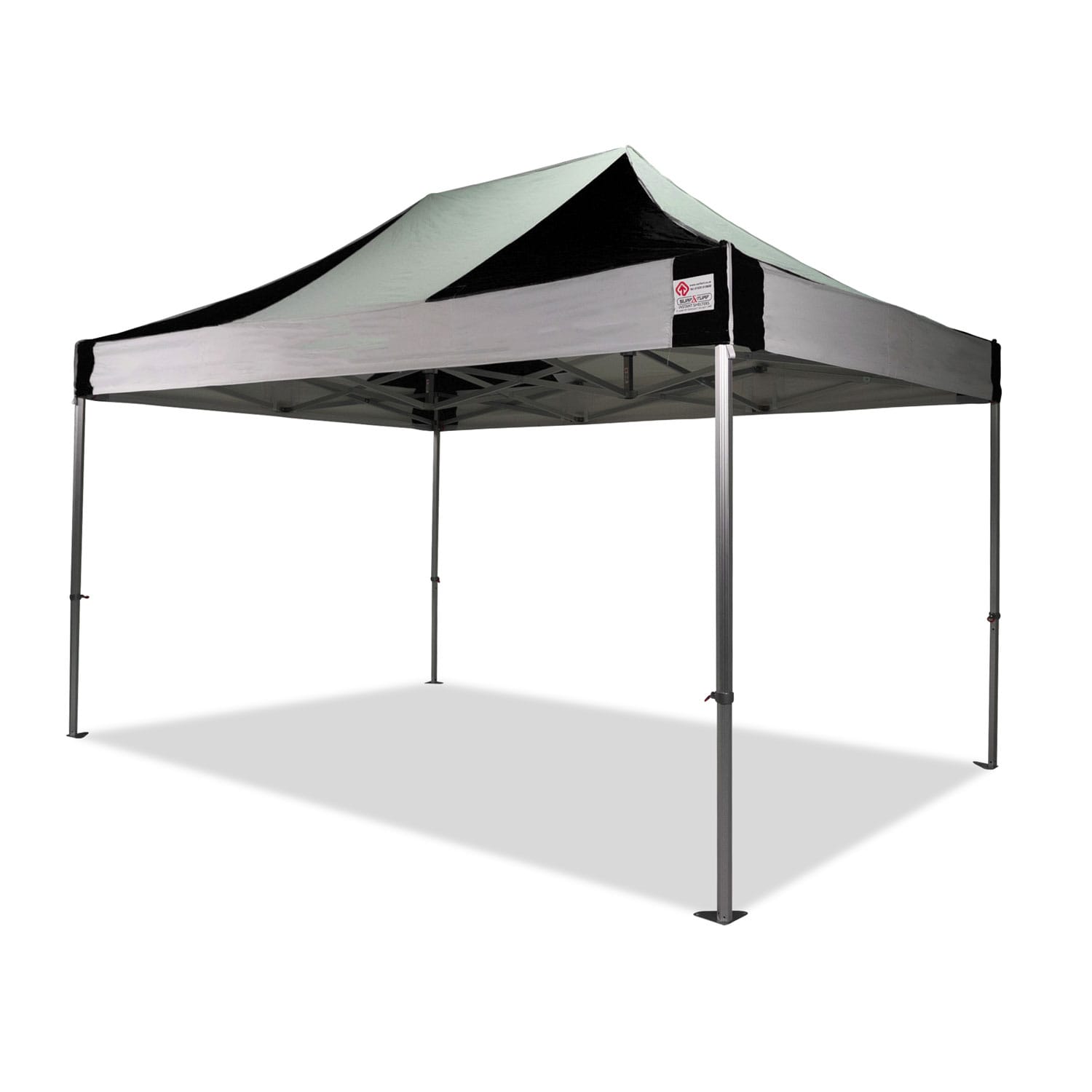 4.5M-X-3M-CANOPRO-ELITE-SILVER-&-BLACK-NO-WALLS