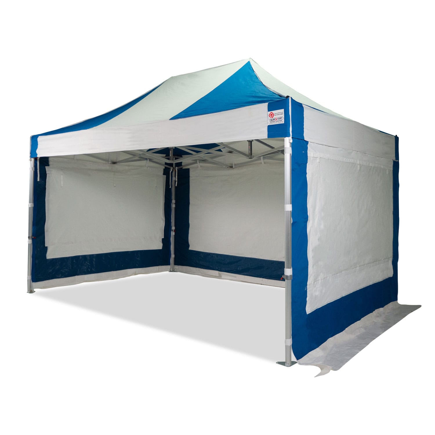 4.5M-X-3M-CANOPRO-ELITE-WHITE-&-ROYAL-WALLS