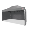 4.5M X 3M CANOPRO LITE CHARCOAL WITH WALLS