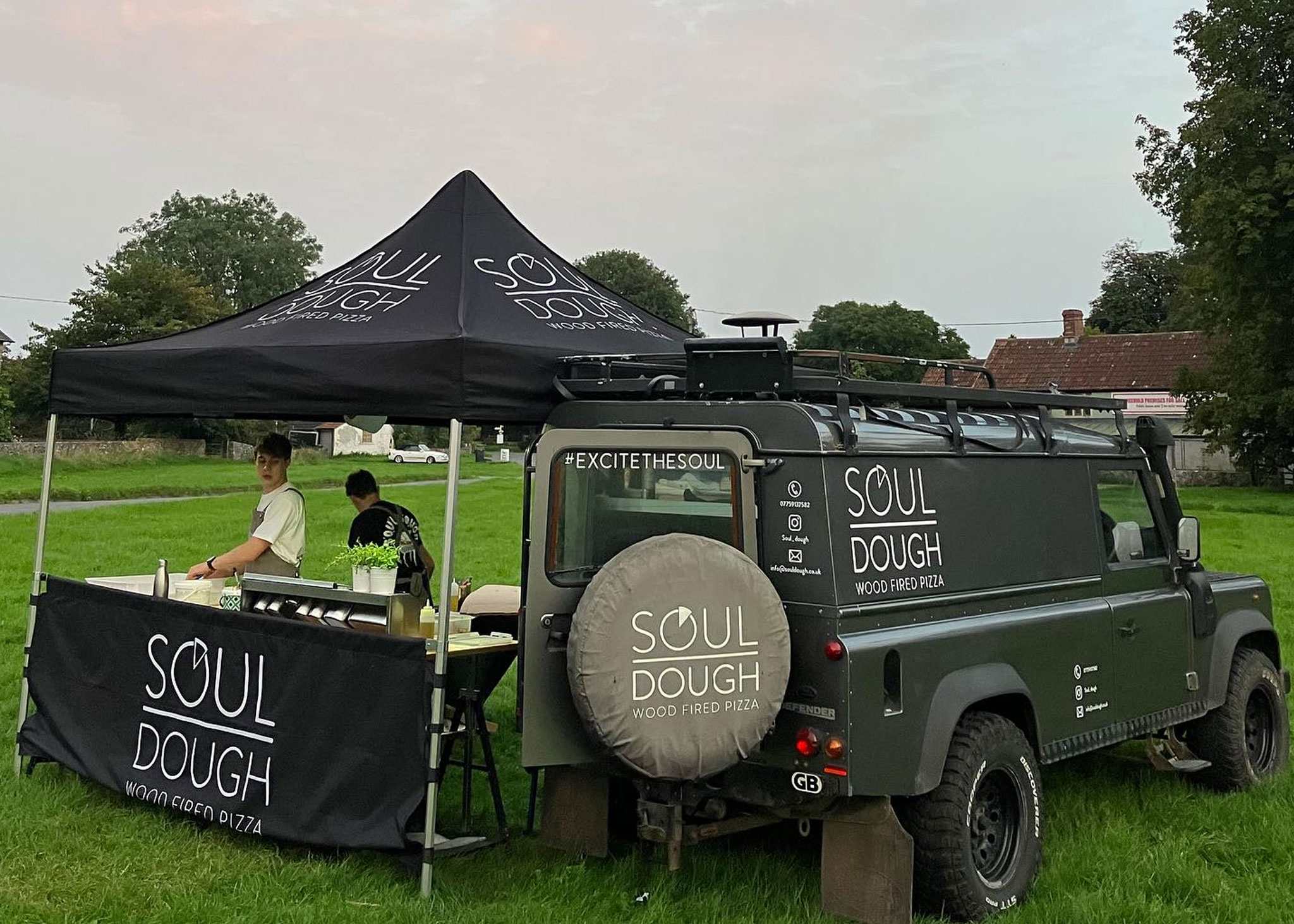 soul dough pop up pizza gazebo