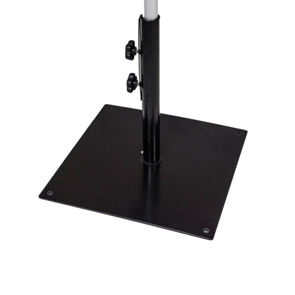 steel parasol base