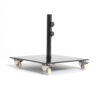 parasol base with wheels